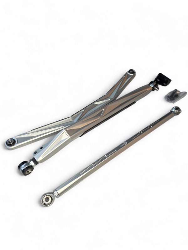 Elektric Off Road Elektric Offroad 2024+ Can Am Maverick R Volt Billet Radius Rods Anodized Clear