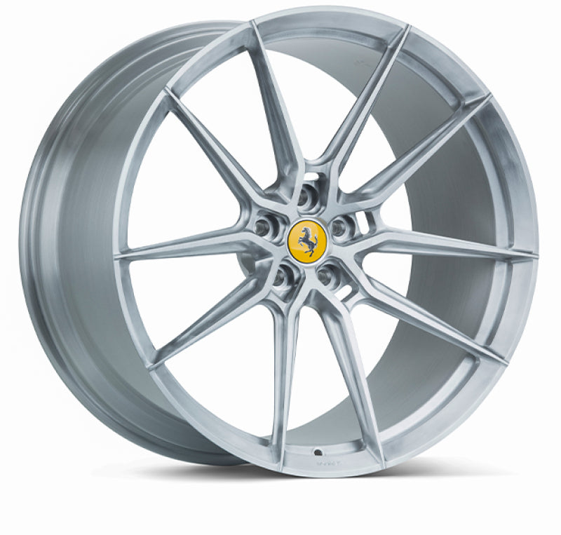 Vossen x Novitec NF9 22x12.5 5x114.3 BP ET46 Brushed Gloss Clear Ferrari 812 Superfast/GTS Rr Wheel