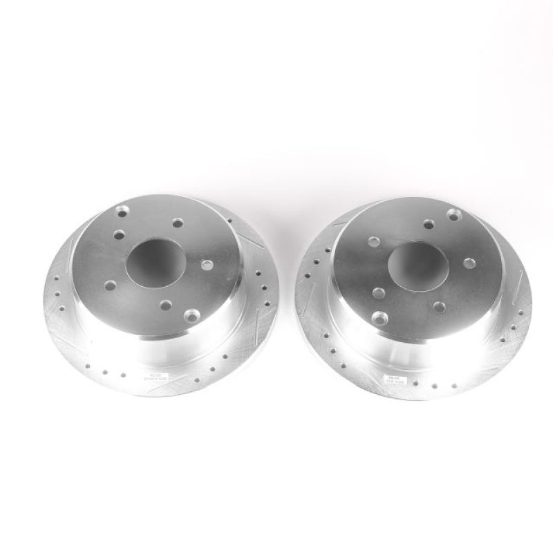 PowerStop Power Stop 2004 Pontiac GTO Rear Evolution Drilled & Slotted Rotors - Pair