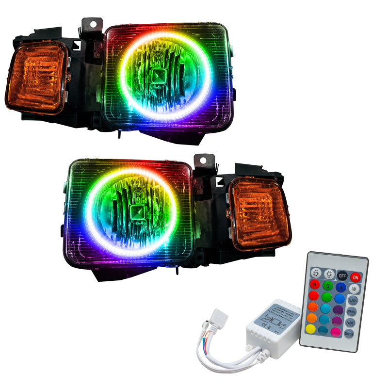 ORACLE Lighting Oracle 06-10 Hummer H3 SMD HL (Combo) - ColorSHIFT w/ Simple Controller