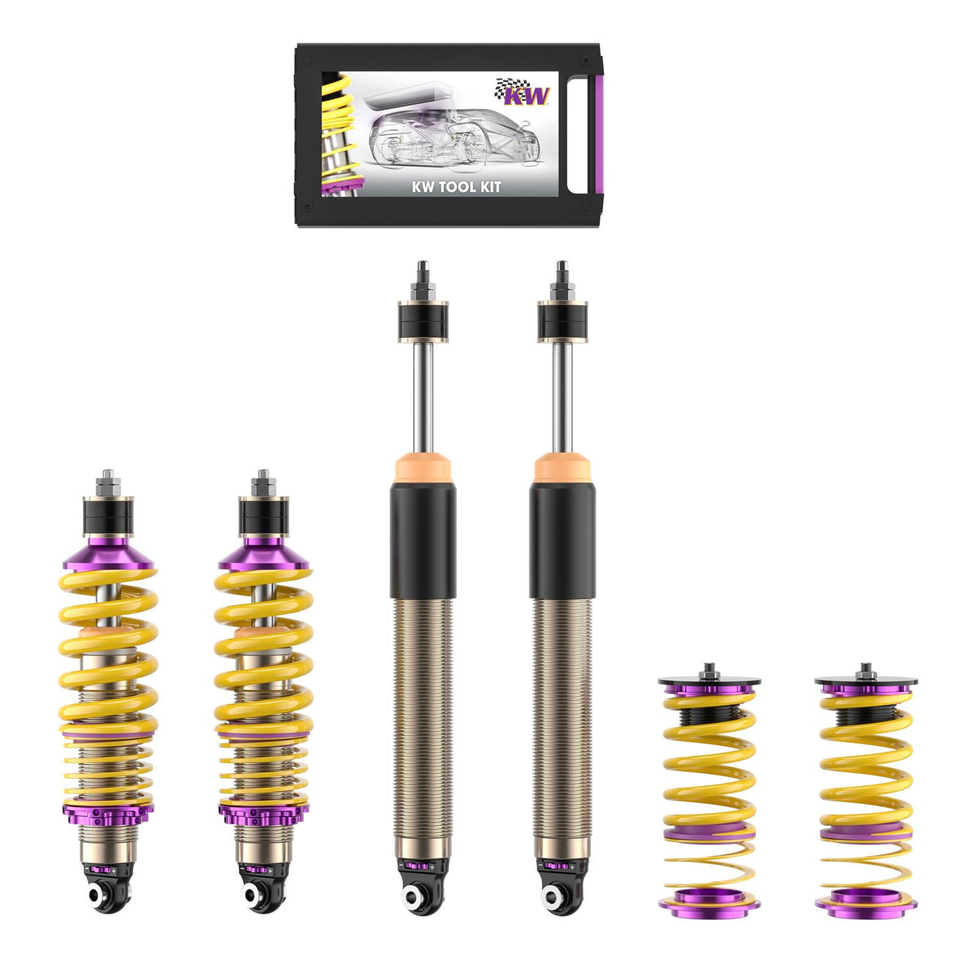 KW 39560001 Opel Variant 3 Coilover Kit (KADETT C & KADETT C Coupe)