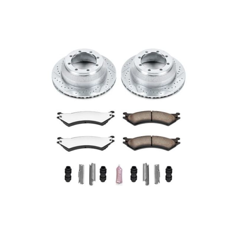 PowerStop Power Stop 03-05 Ford E-350 Club Wagon Rear Z36 Truck & Tow Brake Kit