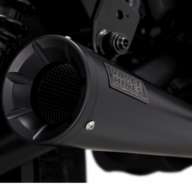 Vance and Hines Vance & Hines HONDA 17-20 Rebel S/O Black Slip-On Exhaust