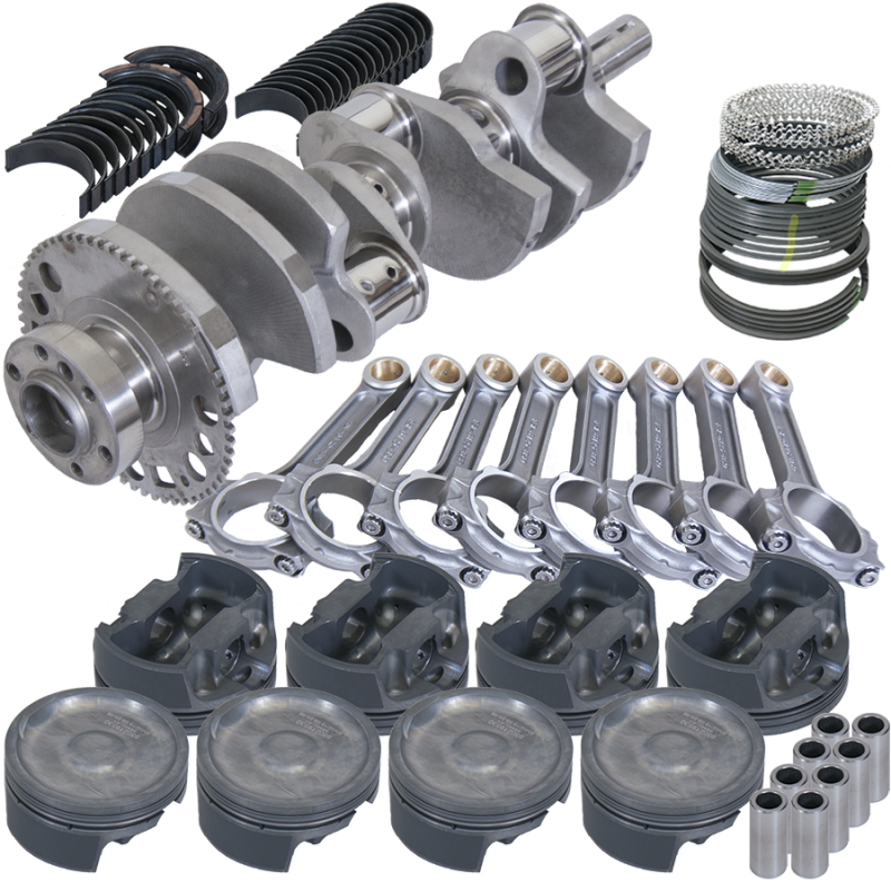 Eagle Chevy LS2 4.000in Crank 58 Tth Reluctor 6.125in I-Beam Rods 4.030in Pistons Rotating Assembly