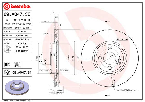 TRW MOTO BDA640 Brake Caliper Bracket