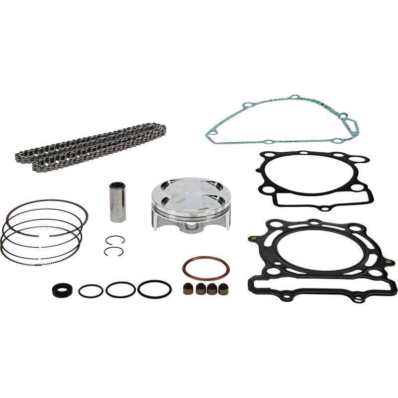 Vertex Pistons Vertex Piston 15-16 Kawasaki KX 250 F 250cc Forged Replica Top-End Piston Kit 13.8:1 Comp.