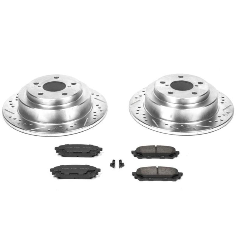 PowerStop Power Stop 05-06 Saab 9-2X Rear Z23 Evolution Sport Brake Kit