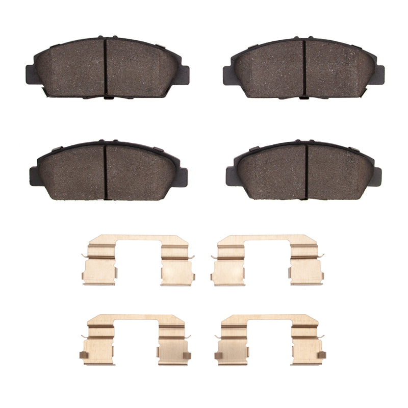 R1 Concepts R1 92-96 Honda Prelude Front Optimum OE Pads & Hardware Kit