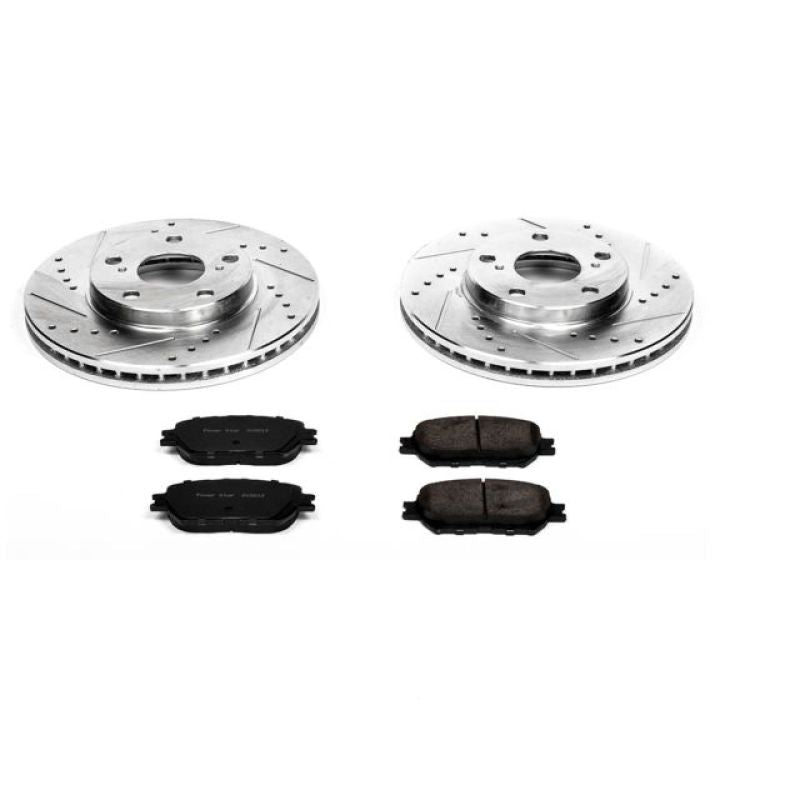 PowerStop Power Stop 02-06 Toyota Camry Front Z23 Evolution Sport Brake Kit