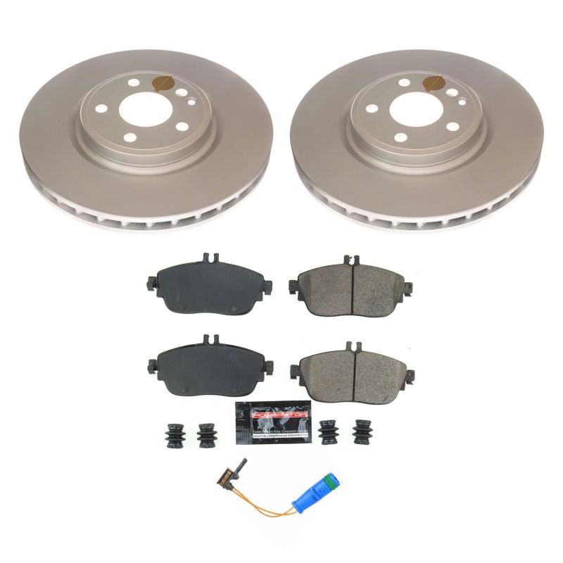 PowerStop Power Stop 17-19 Infiniti QX30 Front Z17 Evolution Geomet Coated Brake Kit