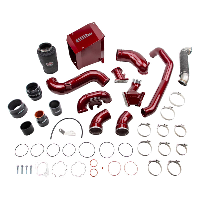 Wehrli 07.5-10 Chevrolet 6.6L Duramax LMM Stage 3 High Flow Bundle Kit - Cat Yellow