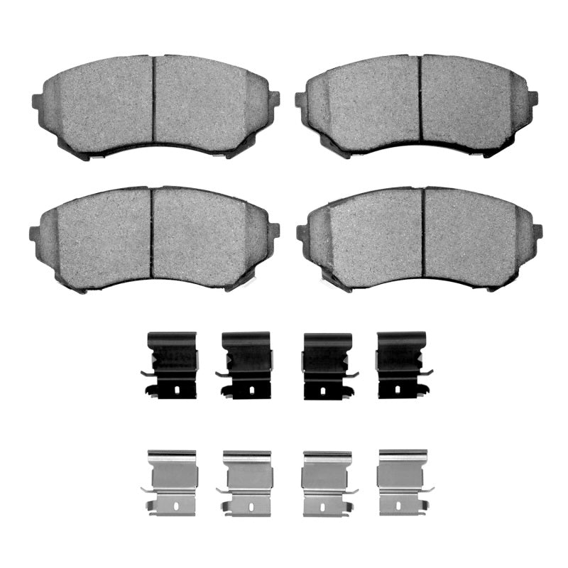 R1 Concepts R1 08-14 Cadillac CTS Front Semi Met Pads & Hardware Kit
