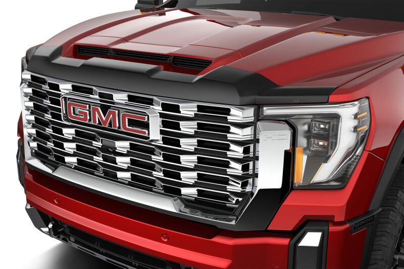 Husky Liners 19-24 GMC Siera 1500 Aeroskin Hood Protector - Smoke