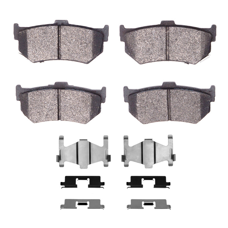R1 Concepts R1 84-94 Honda Prelude Rear Optimum OE Pads & Hardware Kit