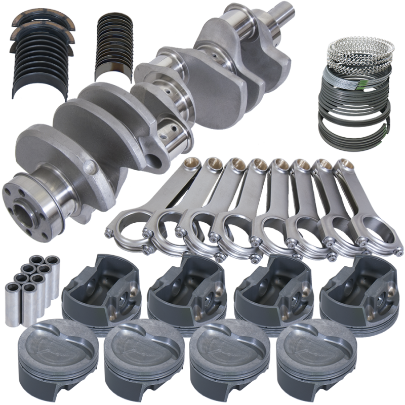 Eagle Ford 351W 4.000in Crank 6.250in H-Beam -6.6cc Flat Top 4.125in Pistons Balanced Assembly
