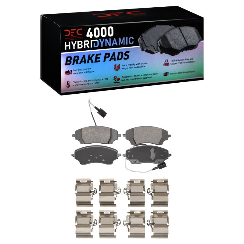 DFC 22-25 Ram ProMaster 1500 Rear 4000 HybriDynamic Brake Pads and Hardware Kit