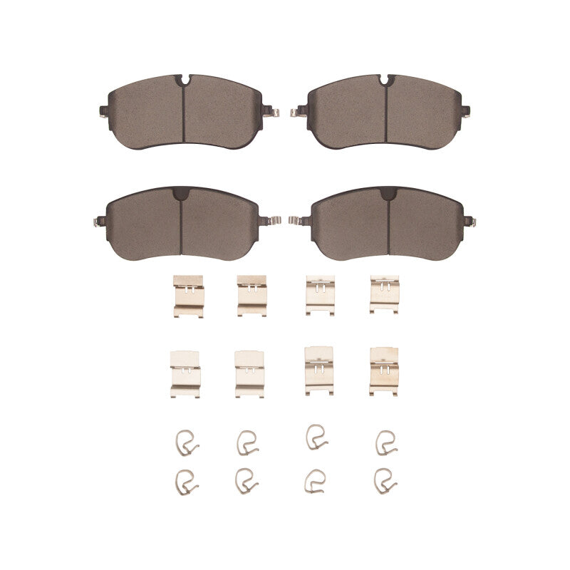 DFC 22-25 Land Rover Discovery Sport Front 5000 Advanced Low Metallic Brake Pads and Hardware Kit