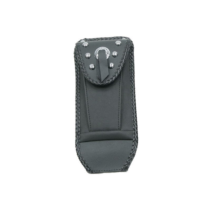 Mustang Motorcycle Mustang 65-86 Harley Early FL Touring Tank Bib w/Studs - Black