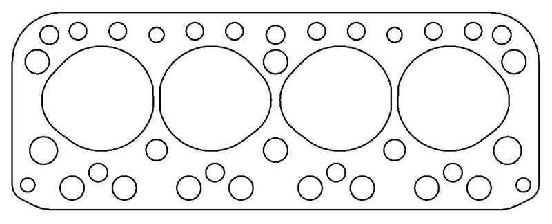 Cometic Gasket Cometic BMC 948/1098 A Series .080in Copper Cylinder Head Gasket - 67.5mm Bore