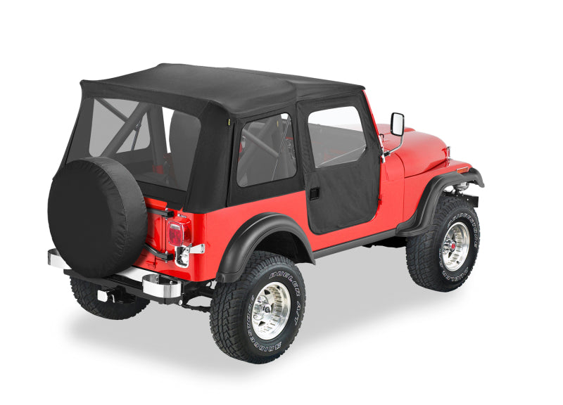 Bestop 76-83 Jeep Cj5 Supertop Classic (Black Crush Clear Windows)