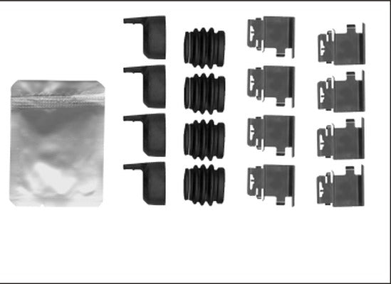 TEXTAR 82539300 Brake Pad Fitting Kit