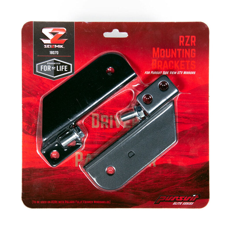 Seizmik Polaris RZR Mirror Mount Pair