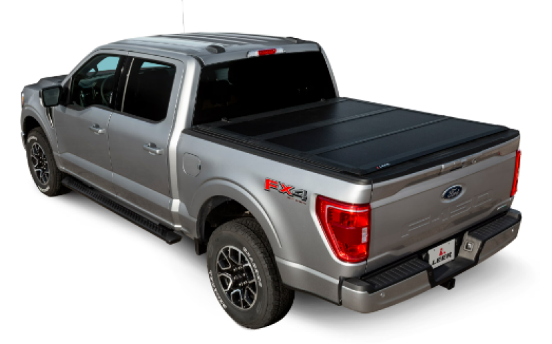 LEER Group LEER 05-15 Nissan Frontier HF350M 5Ft Tonneau Cover - Folding Compact Short Bed