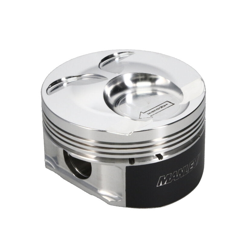 Manley Performance Manley Ford 3.5L Ecoboost 3.662in Bore 1.239in CD 10.0:1 CR -0.5cc Dome Extreme Duty Piston Set
