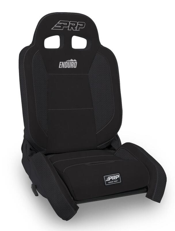 PRP Seats PRP EnduroTrail Reclining Suspension Seat - Black Suede - Passenger