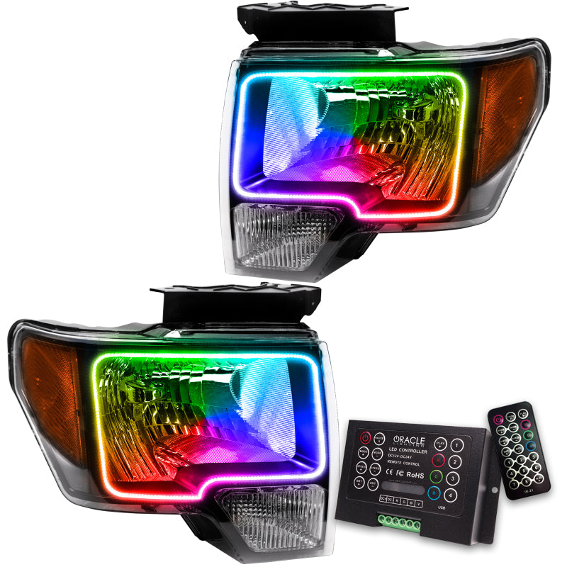 ORACLE Lighting Oracle 09-14 Ford F-150 LED HL - ColorSHIFT w/ 2.0 Controller