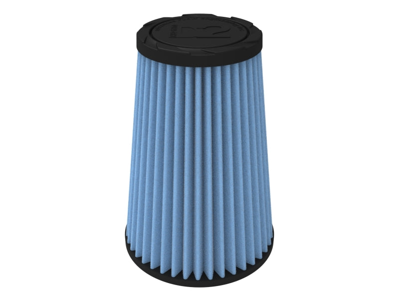 aFe POWER Universal Clamp-On Air Filter / D2 Dura-Dry Media 2-1/2in F x 5in B x 3-1/2in T x 7inH
