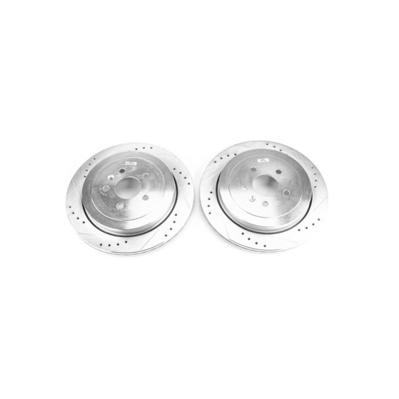 PowerStop Power Stop 13-19 Lincoln MKT Rear Evolution Drilled & Slotted Rotors - Pair