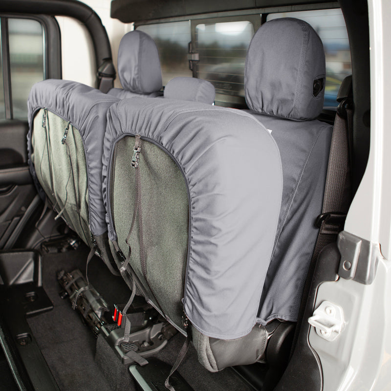 Covercraft 1994-02 Dodge Ram Carhartt SeatSaver Custom Front Row Seat Covers - Gravel