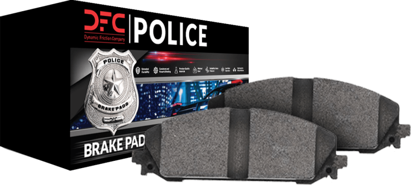 DFC 21-25 Cadillac Escalade Front Police Brake Pads and Hardware Kit