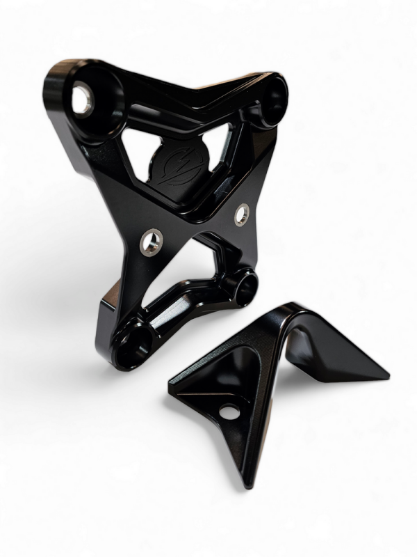 Elektric Off Road Elektric Offroad 2017-2021 Can Am X3 Maverick Volt Radius Rod Plate Anodized Black