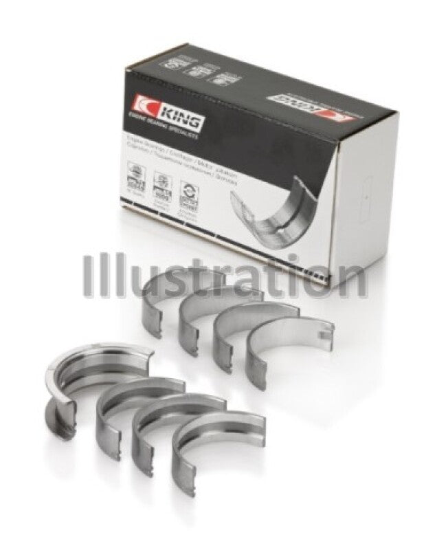 King Engine Bearings GMC 2.8L/3.4L V6 173Ci/207Ci (Size +0.25mm) Main Bearing Set