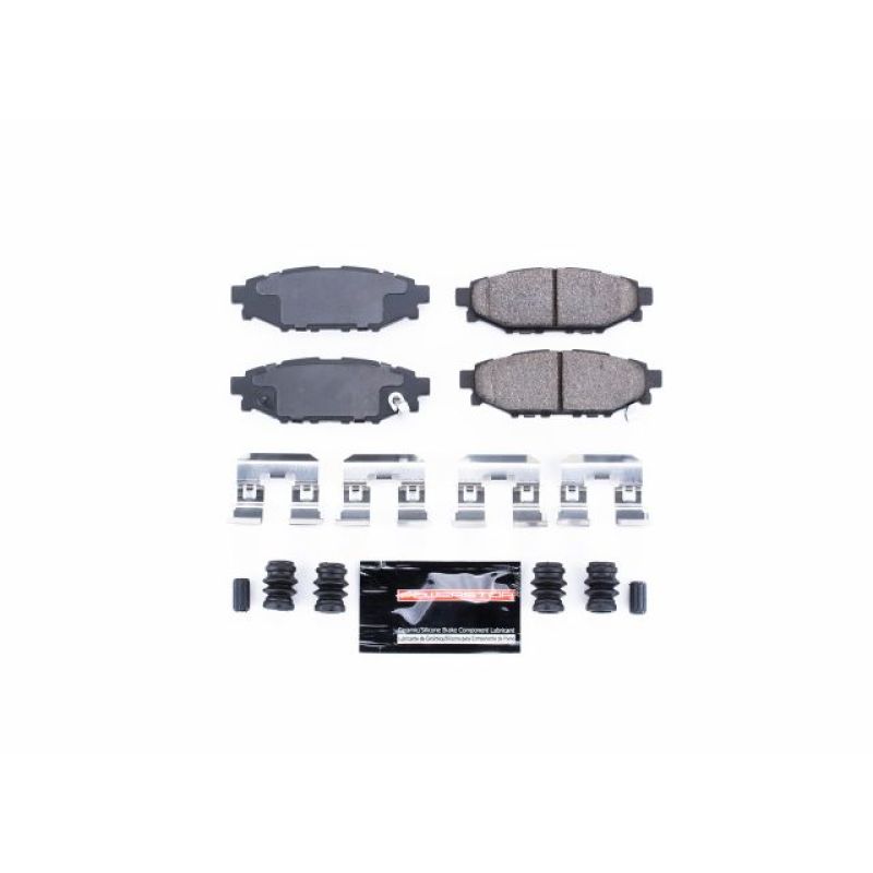 PowerStop Power Stop 13-16 Subaru BRZ Rear Z23 Evolution Sport Brake Pads w/Hardware