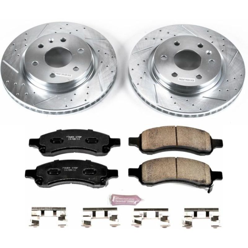 PowerStop Power Stop 08-17 Buick Enclave Front Z36 Truck & Tow Brake Kit
