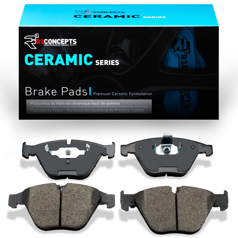 R1 Concepts R1 02-13 BMW 1 Series M Front R1 Ceramic Brake Pads
