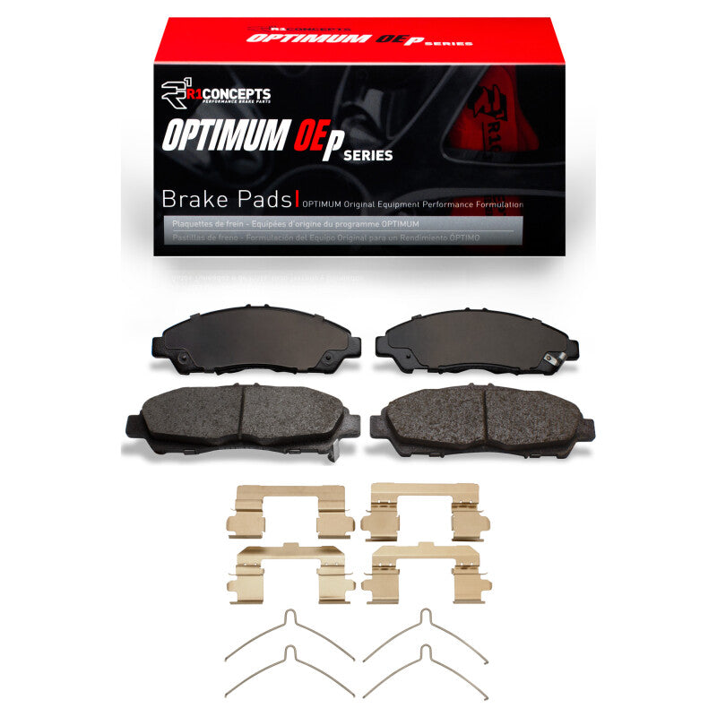 R1 Concepts R1 17-20 Buick Enclave Front Optimum OE Brake Pads & Hardware Kit