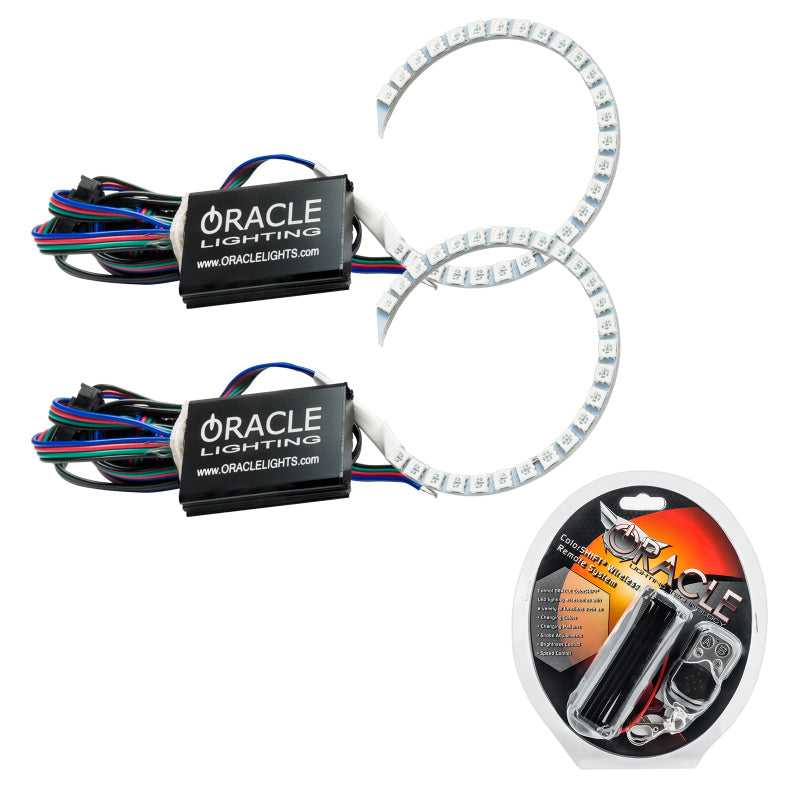 ORACLE Lighting Oracle 18-21 Ford Mustang LED Headlight Halo Kit - ColorSHIFT
