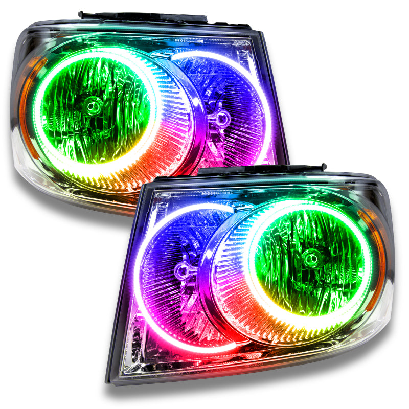 ORACLE Lighting Oracle 07-09 Dodge Durango SMD HL - Chrome - ColorSHIFT w/o Controller