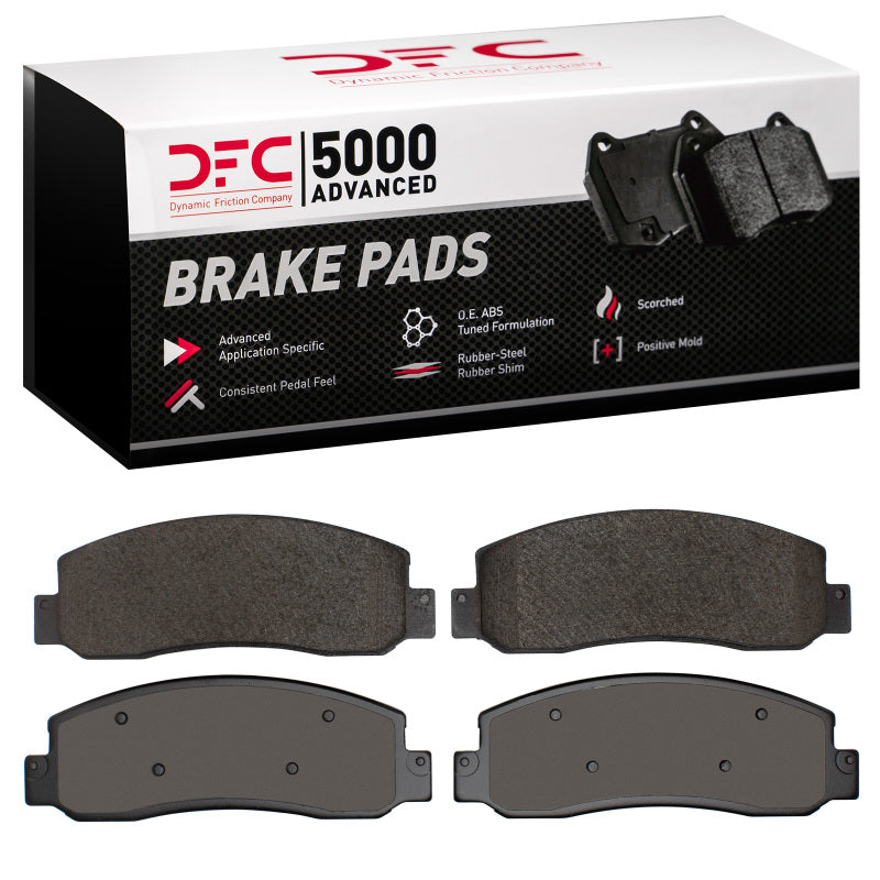 DFC 10-12 Ford F-350 Super Duty 2WD Front 5000 Advanced Semi Metallic Brake Pads