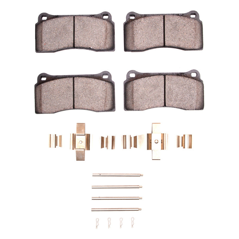 R1 Concepts R1 00-06 Jaguar XJR Front Semi Met Pads & Hardware Kit