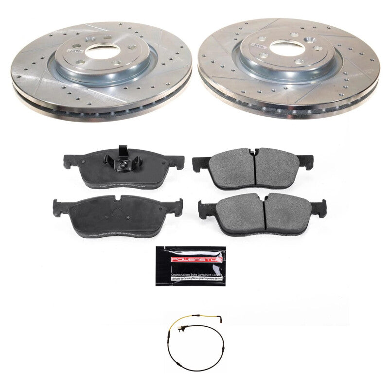 PowerStop Power Stop 17-20 Jaguar F-Pace Front Z23 Evolution Brake Kit