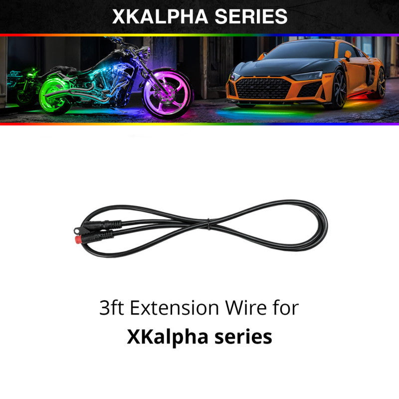 XKGLOW XK Glow 5pin Extension Wire Xkalpha 6 Ft