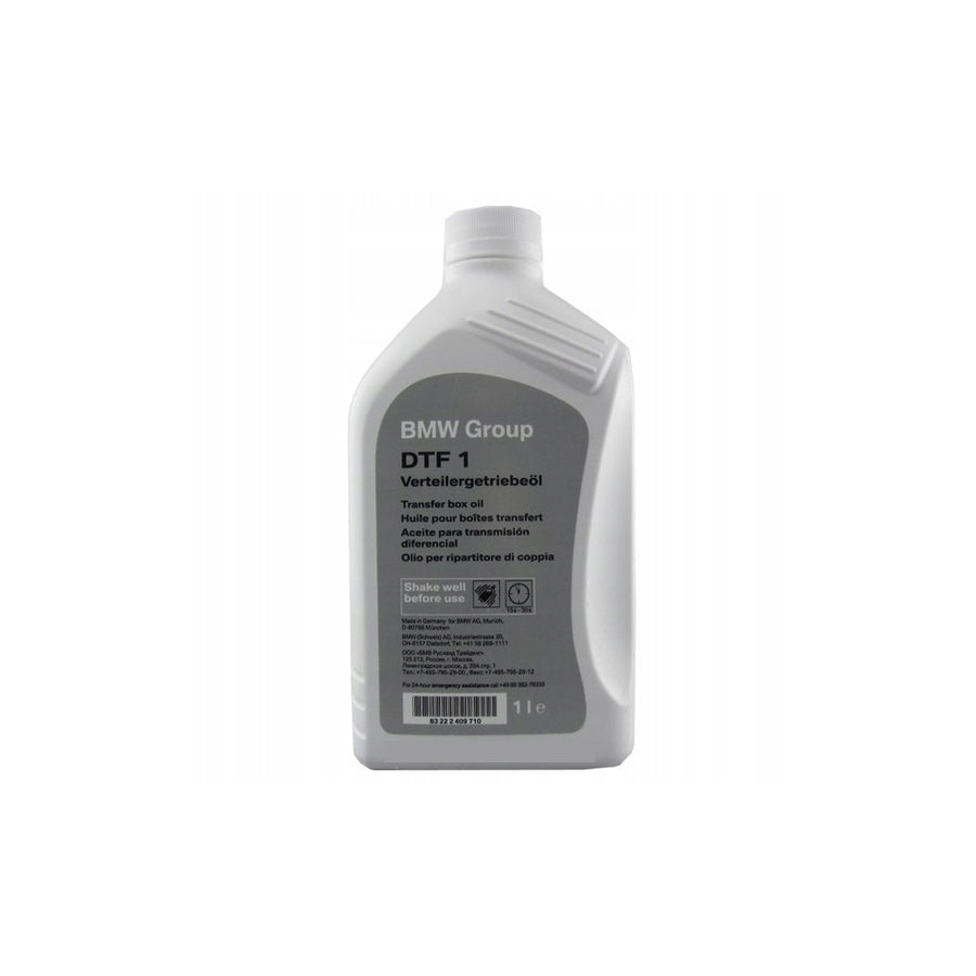 Genuine BMW 83222409710 F23 E92 G31 DTF 1 Transfer Case Oil 1L (Inc. 640dX, M760iX & M8) |