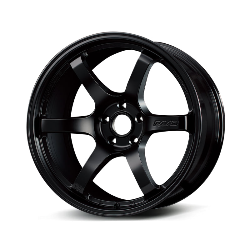 Gram Lights 57DR 19x8.5 +35 5x112 Semi Gloss Black Wheel