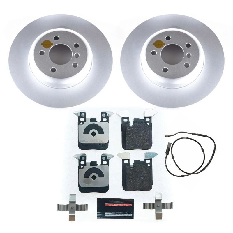 PowerStop Power Stop 16-18 BMW 320i xDrive Rear Euro-Stop Brake Kit