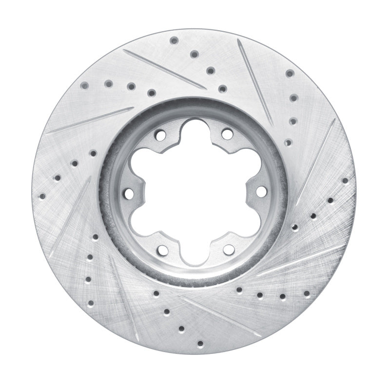 R1 Concepts R1 20-25 Ford Transit-150 Front Left Drilled & Slotted Silver Brake Rotor